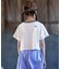 THE NORTH FACE/キッズ NTJ32603 UPF15-30 ショートスリーブワイドショートティー ショート丈  半袖Tシャツ ザ・ノースフェイス 女の子 ムラサキスポーツ
