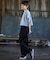 THE NORTH FACE/キッズ NTJ32603 UPF15-30 ショートスリーブワイドショートティー ショート丈  半袖Tシャツ ザ・ノースフェイス 女の子 ムラサキスポーツ