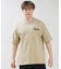 RVCA/BG041204 吸水速乾 半袖Tシャツ ルーカ メンズ ムラサキスポーツ