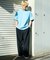 【ムラサキスポーツ限定】DEAR LAUREL/DL26S-2102 HIGH COOL T 接触冷感ピグメントT 半袖Tシャツ ディアローレル メンズ ムラサキスポーツ
