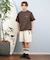 【ムラサキスポーツ限定】DEAR LAUREL×GRAMICCI/GMJ5-S2008 水陸両用 ユーティリティ 撥水 セットアップ対応 半袖Tシャツ ディアローレル×グラミチ メンズ ムラサキスポーツ
