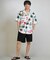 【ムラサキスポーツ限定】lost/LM6S-2401 NEAT SHIRT 半袖シャツ ロスト メンズ ムラサキスポーツ