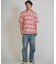 【ムラサキスポーツ限定】lost/LM6S-2401 NEAT SHIRT 半袖シャツ ロスト メンズ ムラサキスポーツ