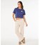 RIP CURL/0MFWTE 半袖Tシャツ インポート クロップドTシャツ SURF SIDE CROPPED TEE リップカール レディース ムラサキスポーツ