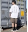 NEW ERA/14856671 半袖 オーバーサイズド コットン Tシャツ Logo Archive ホワイト ニューエラ レディース ムラサキスポーツ