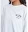 BILLABONG/水着 BG013857 UPF50+ クルーネック 長袖ラッシュガード ロンT MORFY SQUARE LOGO ビラボン レディース ムラサキスポーツ