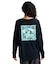BILLABONG/水着 BG013857 UPF50+ クルーネック 長袖ラッシュガード ロンT MORFY SQUARE LOGO ビラボン レディース ムラサキスポーツ