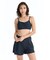 ROXY/RSW261008 水着 3点セット ビキニ ラッシュT 付き REEF NOTE ロキシー レディース ムラサキスポーツ