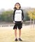 RIPCURL/キッズ RCK6S-4301 BLADE LOGO KIDS RASH 水着 対塩素 長袖 ラッシュガード リップカール 男の子 女の子 ムラサキスポーツ