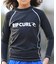 RIPCURL/キッズ RCK6S-4301 BLADE LOGO KIDS RASH 水着 対塩素 長袖 ラッシュガード リップカール 男の子 女の子 ムラサキスポーツ