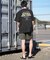 NEWERA/水着 14774257 半袖 ユーティリティー オーバーサイズ 耐塩素・耐海水仕様 吸汗速乾、UVカット ラッシュガード Tシャツ ニューエラ メンズ ムラサキスポーツ