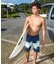 QUIKSILVER/EQYBS04928 水着 SURFSILK STRAIGHT 20 ボードショーツ フィットタイ 20インチ インナーショーツなしタイプ 4WAYストレッチ・撥水加工 トランクス クイックシルバー メンズ ムラサキスポーツ