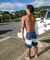 QUIKSILVER/EQYBS04928 水着 SURFSILK STRAIGHT 20 ボードショーツ フィットタイ 20インチ インナーショーツなしタイプ 4WAYストレッチ・撥水加工 トランクス クイックシルバー メンズ ムラサキスポーツ