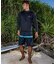 QUIKSILVER/EQYBS04930 水着 HIGHLINE PRINTED 20 ボードショーツ フィットタイ 20インチ インナーショーツなしタイプ 撥水加工 速乾・撥水加工 トランクス クイックシルバー メンズ ムラサキスポーツ