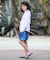 QUIKSILVER/キッズ 水着 CHECKER ZIP YOUTH ジップラッシュガード UPF50+ 接触冷感 速乾 クイックシルバー 男の子 ムラサキスポーツ
