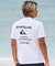 QUIKSILVER/水着 QLY261022 HAND DRAWN SS サーフTシャツ 速乾 半袖Tシャツ クイックシルバー メンズ ムラサキスポーツ