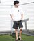 【ムラサキスポーツ別注】QUIKSILVER/水着 QLY261624M ラッシュガード 半袖 Tシャツ メンズ UVカット 速乾 接触冷感 水陸両用 クイックシルバー メンズ ムラサキスポーツ限定