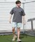 【ムラサキスポーツ別注】QUIKSILVER/水着 QLY261625M ラッシュガード 半袖 Tシャツ メンズ UVカット 速乾 接触冷感 水陸両用 クイックシルバー メンズ ムラサキスポーツ限定