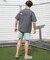 【ムラサキスポーツ別注】QUIKSILVER/水着 QLY261625M ラッシュガード 半袖 Tシャツ メンズ UVカット 速乾 接触冷感 水陸両用 クイックシルバー メンズ ムラサキスポーツ限定