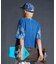 QUIKSILVER/QST262015 MERCURY PAISLEY SLEEVE ST 半袖Tシャツ ペイズリー柄 ルーズフィット クイックシルバー メンズ ムラサキスポーツ