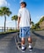 QUIKSILVER/QST262015 MERCURY PAISLEY SLEEVE ST 半袖Tシャツ ペイズリー柄 ルーズフィット クイックシルバー メンズ ムラサキスポーツ