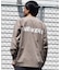 NEWERA/水着 14774270 長袖 ユーティリティー オーバーサイズ 耐塩素・耐海水仕様 吸汗速乾、UVカット ラッシュガード Tシャツ ニューエラ メンズ ムラサキスポーツ