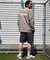 NEWERA/水着 14774270 長袖 ユーティリティー オーバーサイズ 耐塩素・耐海水仕様 吸汗速乾、UVカット ラッシュガード Tシャツ ニューエラ メンズ ムラサキスポーツ