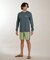 RIPCURL/水着 166MRV 長袖 STACK UPF L/S UVケアラッシュガード リップカール メンズ ムラサキスポーツ