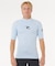 RIPCURL/水着 16MMRV UPF50+ 対塩素加工 半袖 ラッシュガード Tシャツ WAVES UPF PERF S/S リップカール メンズ ムラサキスポーツ