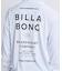 BILLA BONG/水着 BG011855 ラッシュガード 長袖 ジップアップ パーカー UVカット ビラボン メンズ ムラサキスポーツ