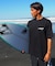BILLA BONG/水着 BG011859 UPF15-30 ラッシュガード 半袖 Tシャツ 吸水速乾 水陸両用 ビラボン メンズ ムラサキスポーツ