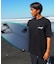 BILLA BONG/水着 BG011859 UPF15-30 ラッシュガード 半袖 Tシャツ 吸水速乾 水陸両用 ビラボン メンズ ムラサキスポーツ