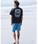 【限定】lost/水着 LM6S-4304 ラッシュガード 半袖 Tシャツ UVカット 速乾 ストレッチ 水陸両用 ロスト メンズ ムラサキスポーツ限定