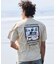 【限定】lost/水着 LM6S-4304 ラッシュガード 半袖 Tシャツ UVカット 速乾 ストレッチ 水陸両用 ロスト メンズ ムラサキスポーツ限定