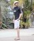 QUIKSILVER/水着 QLY261006 ALL TIME SR ラッシュガード 半袖 Tシャツ UVカット 速乾 ストレッチ クイックシルバー メンズ ムラサキスポーツ
