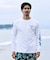 RIPCURL/水着 RCM6S-4301 UPF50＋ 水陸両用 長袖 Tシャツ UVケアラッシュガード リップカール メンズ ムラサキスポーツ