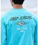 RIPCURL/水着 RCM6S-4301 UPF50＋ 水陸両用 長袖 Tシャツ UVケアラッシュガード リップカール メンズ ムラサキスポーツ