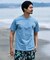 RIPCURL/水着 RCM6S-4303 UPF50＋ 水陸両用 半袖 Tシャツ UVケアラッシュガード リップカール メンズ ムラサキスポーツ