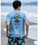 RIPCURL/水着 RCM6S-4303 UPF50＋ 水陸両用 半袖 Tシャツ UVケアラッシュガード リップカール メンズ ムラサキスポーツ