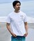 RIPCURL/水着 RCM6S-4305 UPF50＋ 水陸両用 半袖 Tシャツ UVケアラッシュガード リップカール メンズ ムラサキスポーツ