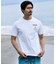 RIPCURL/水着 RCM6S-4305 UPF50＋ 水陸両用 半袖 Tシャツ UVケアラッシュガード リップカール メンズ ムラサキスポーツ