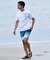 RIPCURL/水着 RCM6S-4305 UPF50＋ 水陸両用 半袖 Tシャツ UVケアラッシュガード リップカール メンズ ムラサキスポーツ