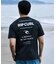 RIPCURL/水着 RCM6S-4305 UPF50＋ 水陸両用 半袖 Tシャツ UVケアラッシュガード リップカール メンズ ムラサキスポーツ
