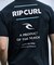 RIPCURL/水着 RCM6S-4305 UPF50＋ 水陸両用 半袖 Tシャツ UVケアラッシュガード リップカール メンズ ムラサキスポーツ