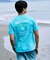 RIPCURL/水着 RCM6S-4305 UPF50＋ 水陸両用 半袖 Tシャツ UVケアラッシュガード リップカール メンズ ムラサキスポーツ