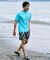 RIPCURL/水着 RCM6S-4307 UPF50＋ 水陸両用 半袖 Tシャツ UVケアラッシュガード リップカール メンズ ムラサキスポーツ