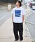 【限定】THREEWEATHER/水着 TW6S-4301 「永井博コラボ」半袖 Tシャツ ラッシュガード UVケア 水陸両用 スリーウェザー メンズ ムラサキスポーツ