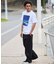 【限定】THREEWEATHER/水着 TW6S-4301 「永井博コラボ」半袖 Tシャツ ラッシュガード UVケア 水陸両用 スリーウェザー メンズ ムラサキスポーツ