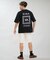 【限定】RVCA/BG041P02 半袖 Tシャツ バックプリント OE BANDANA BALANCE PATCH ルーカ メンズ ムラサキスポーツ限定
