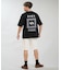 【限定】RVCA/BG041P02 半袖 Tシャツ バックプリント OE BANDANA BALANCE PATCH ルーカ メンズ ムラサキスポーツ限定